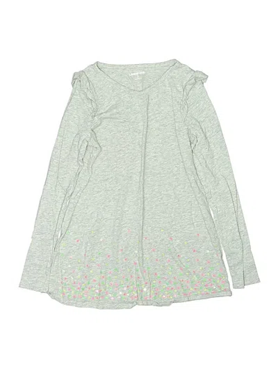 Pre-owned Lands' End Kids'  Dress In Gray