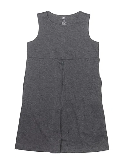 Pre-owned Lands' End Kids'  Dress In Gray