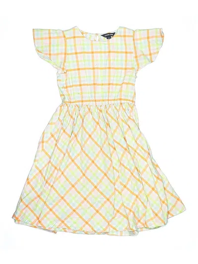 Pre-owned Lands' End Kids'  Dress In Green
