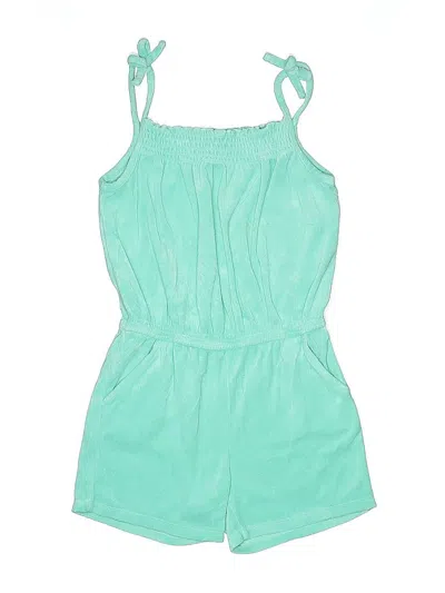 Pre-owned Lands' End Kids'  Dress In Green
