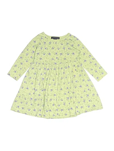 Pre-owned Lands' End Kids'  Dress In Green