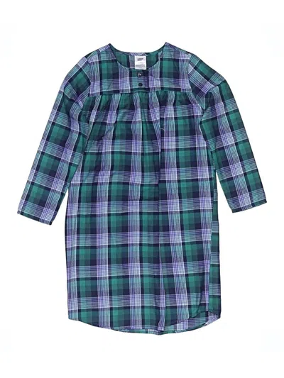 Pre-owned Lands' End Kids'  Dress In Green