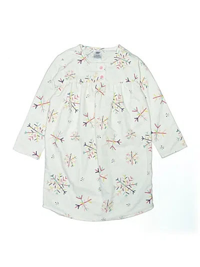 Pre-owned Lands' End Kids'  Dress In Ivory