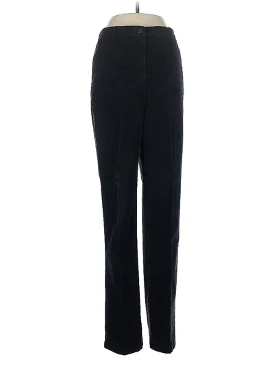 Pre-owned Lands' End Dress Pants In Black