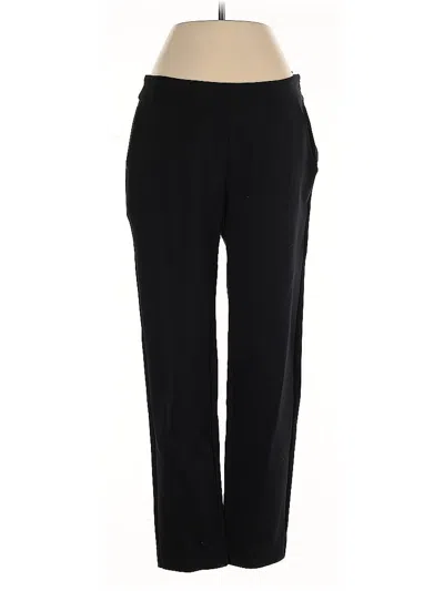 Pre-owned Lands' End Dress Pants In Black