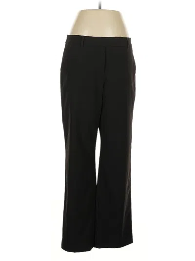 Pre-owned Lands' End Dress Pants In Black