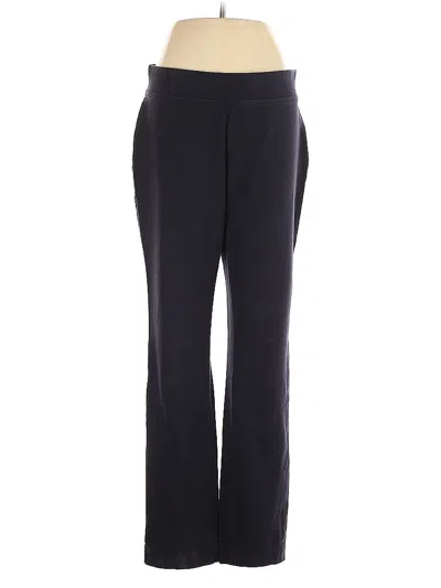 Pre-owned Lands' End Dress Pants In Black