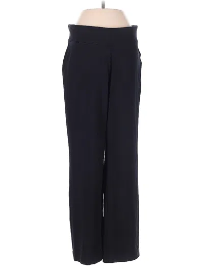 Pre-owned Lands' End Dress Pants In Black