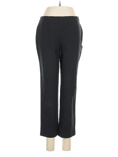 Pre-owned Lands' End Dress Pants In Black