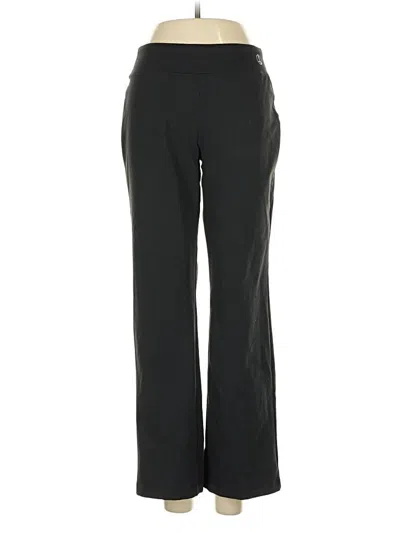 Pre-owned Lands' End Dress Pants In Black