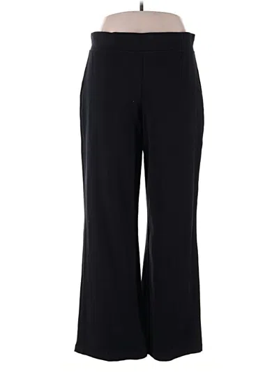 Pre-owned Lands' End Dress Pants In Black