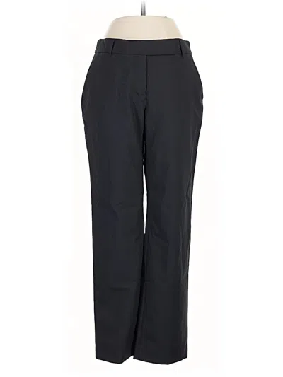 Pre-owned Lands' End Dress Pants In Black