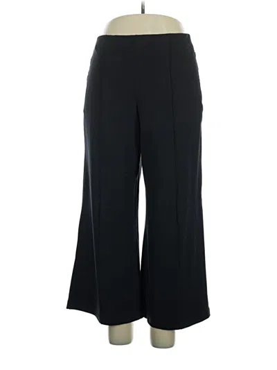 Pre-owned Lands' End Dress Pants In Black