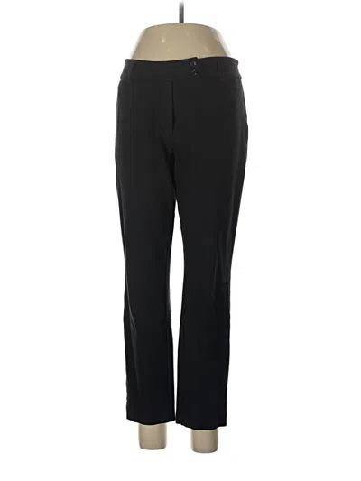 Pre-owned Lands' End Dress Pants In Black