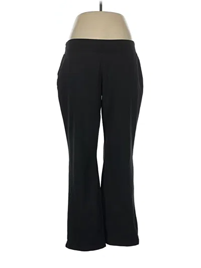 Pre-owned Lands' End Dress Pants In Black