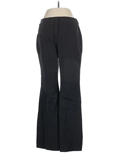 Pre-owned Lands' End Dress Pants In Black