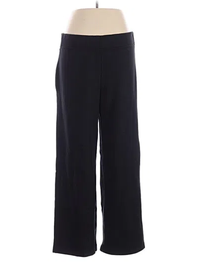 Pre-owned Lands' End Dress Pants In Black