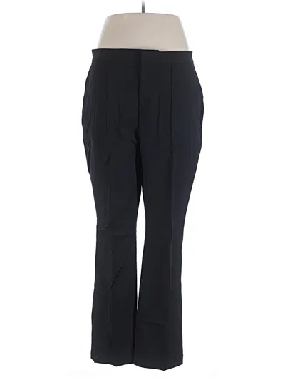 Pre-owned Lands' End Dress Pants In Black