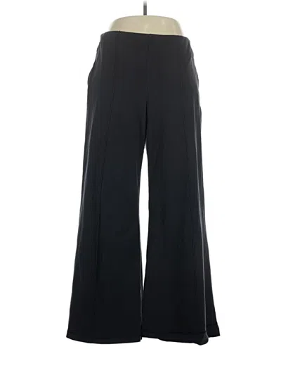 Pre-owned Lands' End Dress Pants In Black