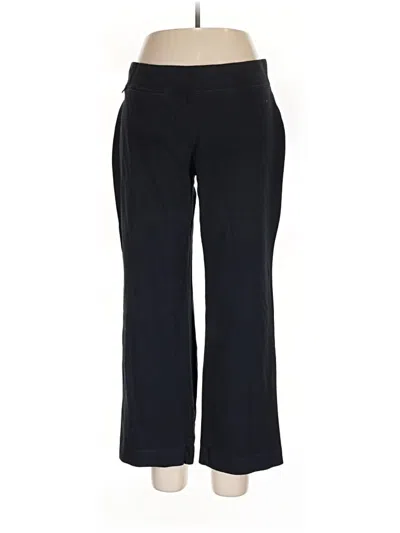 Pre-owned Lands' End Dress Pants In Black