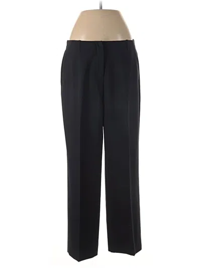 Pre-owned Lands' End Dress Pants In Black
