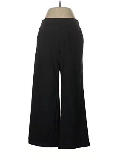 Pre-owned Lands' End Dress Pants In Black