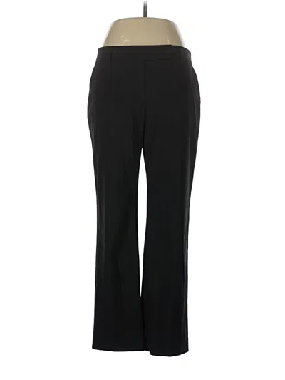 Pre-owned Lands' End Dress Pants In Black