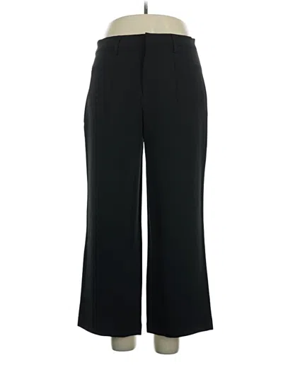 Pre-owned Lands' End Dress Pants In Black