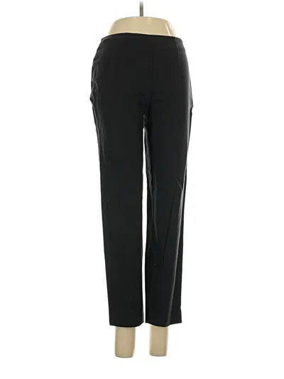 Pre-owned Lands' End Dress Pants In Black