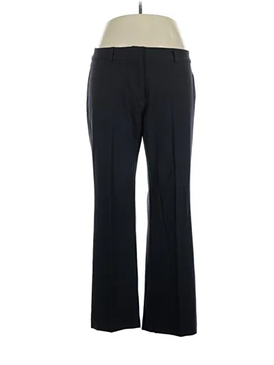 Pre-owned Lands' End Dress Pants In Black