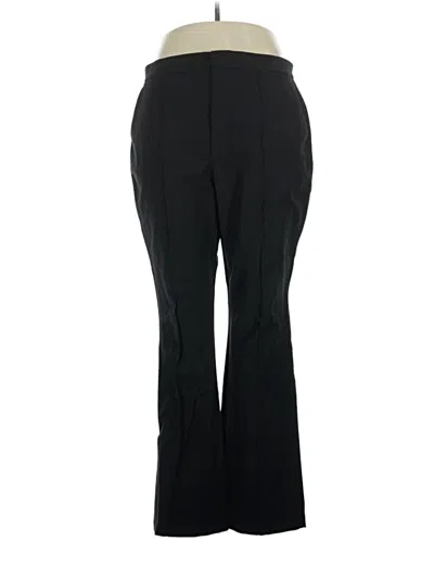 Pre-owned Lands' End Dress Pants In Black