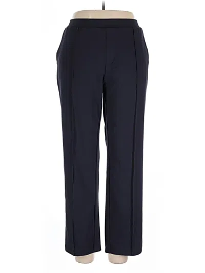 Pre-owned Lands' End Dress Pants In Black