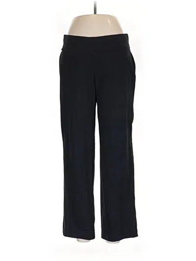 Pre-owned Lands' End Dress Pants In Black