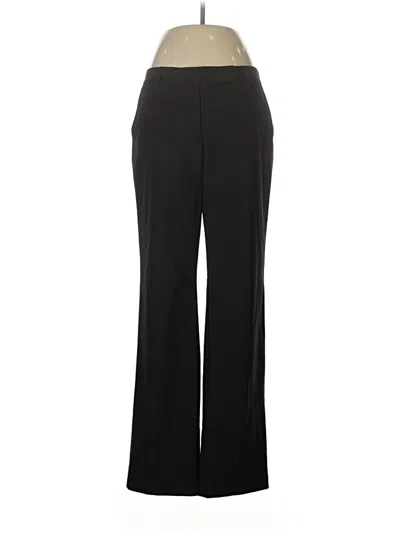 Pre-owned Lands' End Dress Pants In Black