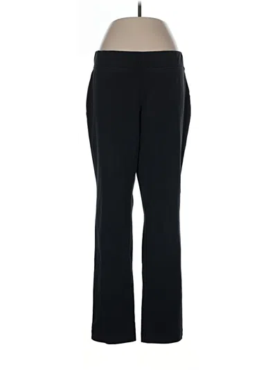 Pre-owned Lands' End Dress Pants In Black