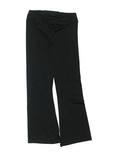 Pre-owned Lands' End Kids'  Dress Pants In Black