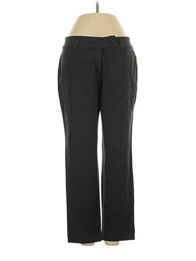 Pre-owned Lands' End Dress Pants In Black