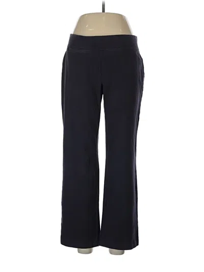 Pre-owned Lands' End Dress Pants In Black