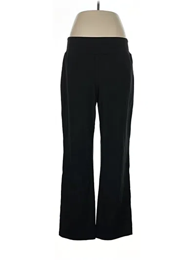 Pre-owned Lands' End Dress Pants In Black