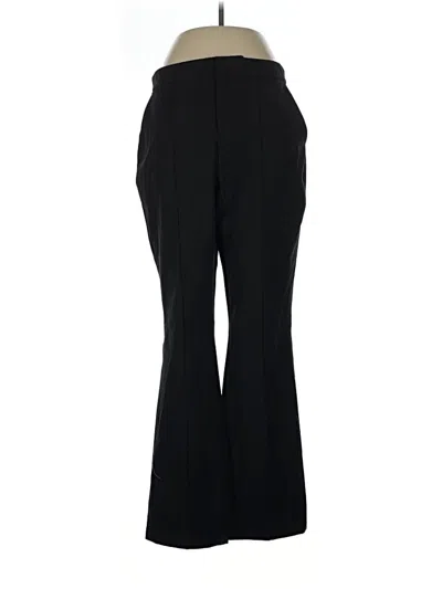 Pre-owned Lands' End Dress Pants In Black