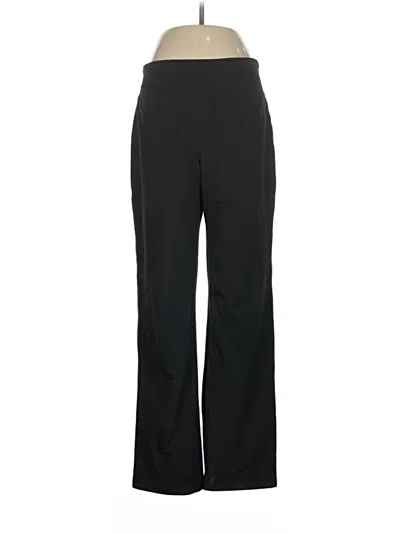 Pre-owned Lands' End Dress Pants In Black