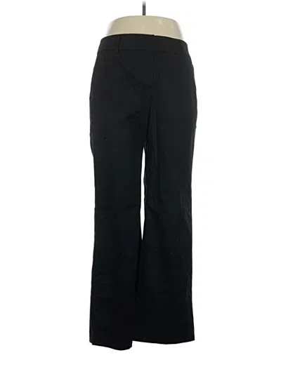 Pre-owned Lands' End Dress Pants In Black
