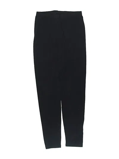 Pre-owned Lands' End Kids'  Dress Pants In Black