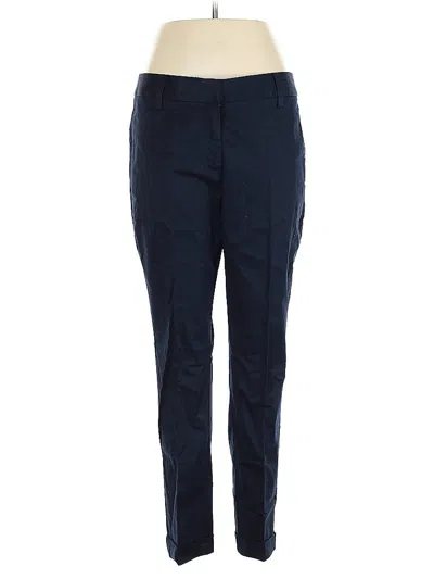 Pre-owned Lands' End Dress Pants In Blue