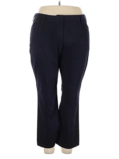 Pre-owned Lands' End Dress Pants In Blue