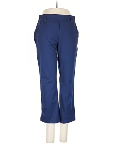 Pre-owned Lands' End Dress Pants In Blue