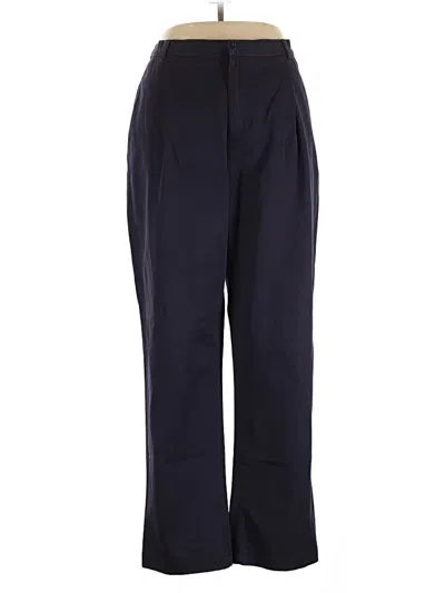 Pre-owned Lands' End Dress Pants In Blue