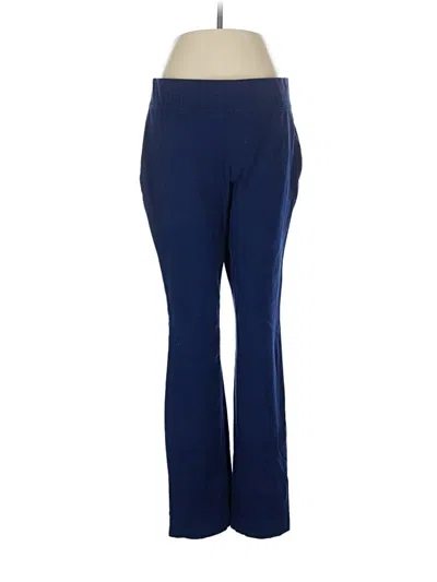 Pre-owned Lands' End Dress Pants In Blue