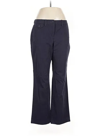 Pre-owned Lands' End Dress Pants In Blue