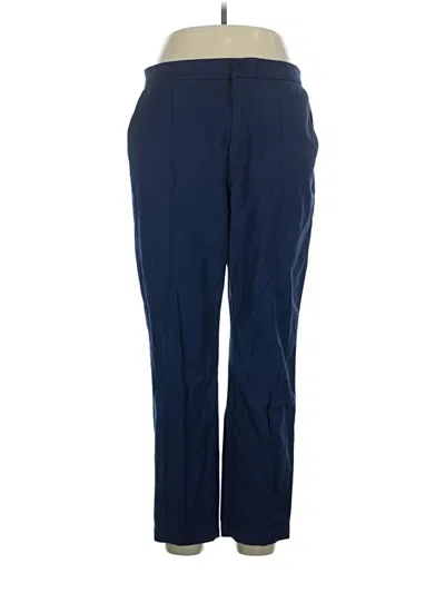Pre-owned Lands' End Dress Pants In Blue